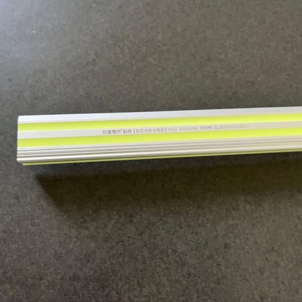 Quality Exterior Aluminum Luminescent Stair Nosing Strips For Way Guidance for sale