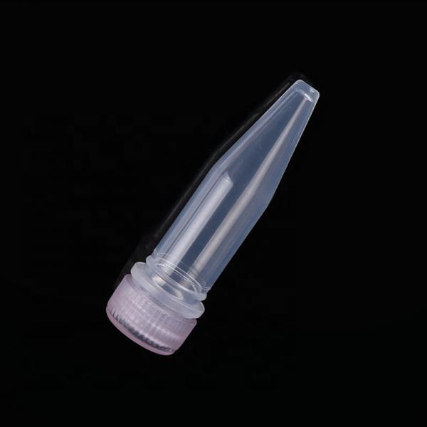 Quality 1.5ml Conical Bottom Microcentrifuge Tube Sample Tube With Screw Hat for sale