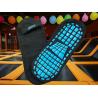China Multi color and style non-slip gravity trampoline grip socks standard thickness bounce jumping socks in stock factory