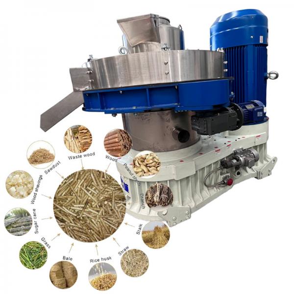 Quality 132kw Rice Husk Pellet Making Machine Multi Purpose Pellet Maker For Pellet Stove for sale