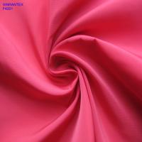 China F4201 100% polester imitation memory fabric two tones with wr pu coating for jacket factory