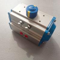 China AT Pneumatic Actuator Rack and Pinion Double Effect and Single Effect Aluminum Actuator Ce Ex factory