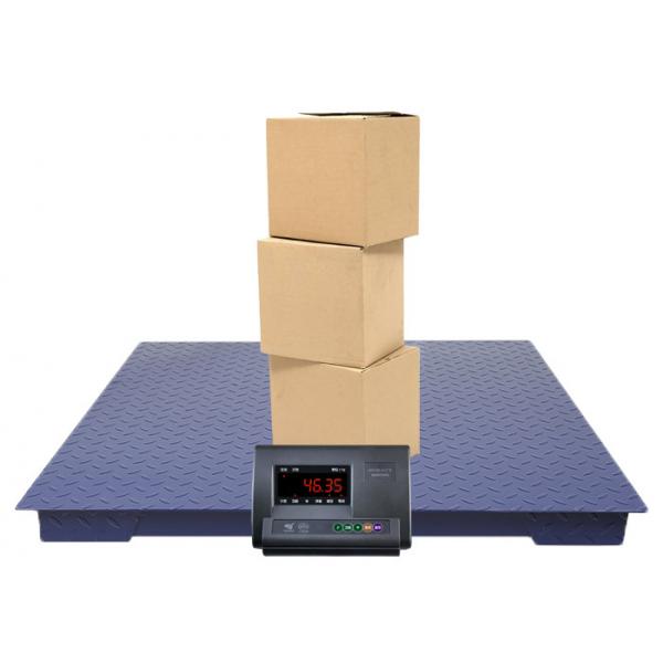 Quality U Shaped 1M Industrial Floor Scales , 1000kg Electronic Floor Scale for sale