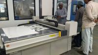 China Blanket Cutting Printing Plaste Pieces Making CNC Kiss Cut Plotter Machine factory
