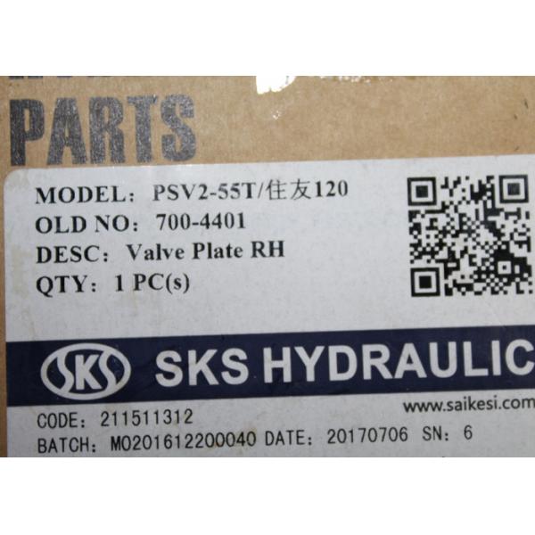 Quality PSV2-55T Excavator Hydraulic Pump Parts Sumtiomo SH120 700-4401 Main Pump Valve for sale