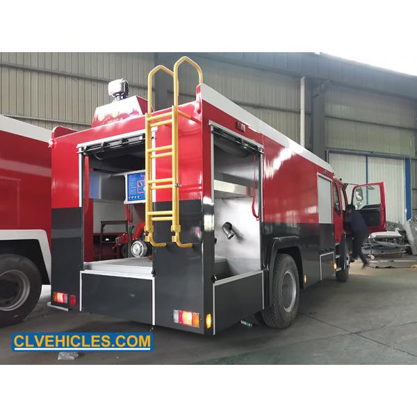 Quality F Series 205hp ISUZU Fire Fighting Truck Fire Extinguisher Service Truck 4x2 for sale