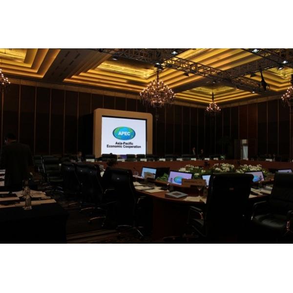 Quality Energy Saving P8 Indoor Led Screens With 549 Billion Colors , AV VGA for sale