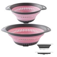 Quality Collapsible Colander And Strainer Silicone Strainer Colanders & Food Strainers for sale