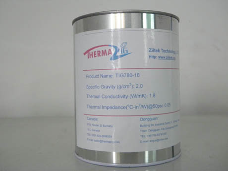 Quality 1.8W/mK  White Thermal Conductive Grease for LED lighting Never Dry Non-toxic and environmentally safe for sale