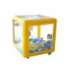 China Mini Cube Gift Vending Machine Toy Crane + Arcade Cube Claw 75KG Weight factory