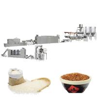 China 500Kg/Hr Screw Shell Artificial Rice Processing Line Stainless Steel factory
