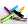 China 2600mAh Aluminum Lipstick Power Bank Cylinder Portable Charger 18650 Battery factory