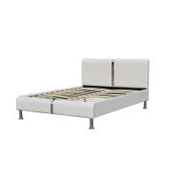 Quality Simple Bedroom Faux Leather Bed CE ROSH BSCI Certification for sale