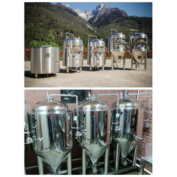 Quality GMP Stainless Steel 5000L Conical Fermentation Tank for sale