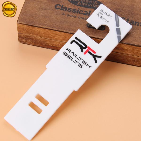 Quality Customized Unfold White Shop Display Hooks 40mm*153mm for sale