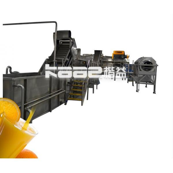 Quality 0.05t/Hr NFC Juice Processing Line Citrus Fruit Orange Juice Production Line for sale