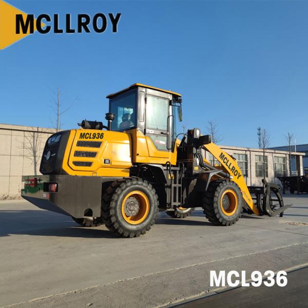 Quality Small Articulating Wheel Loader Machine MCL936 ZL936 For Machinery for sale