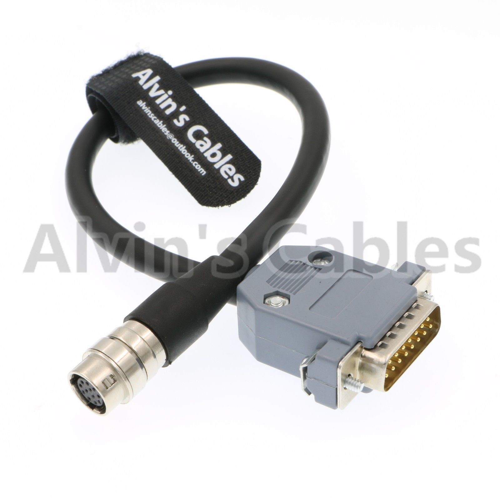 China Crestron CPC Cami To Canon Lens Camera Power Cable 12pin Hirose Female To 15 Pin D Sub Cable for sale