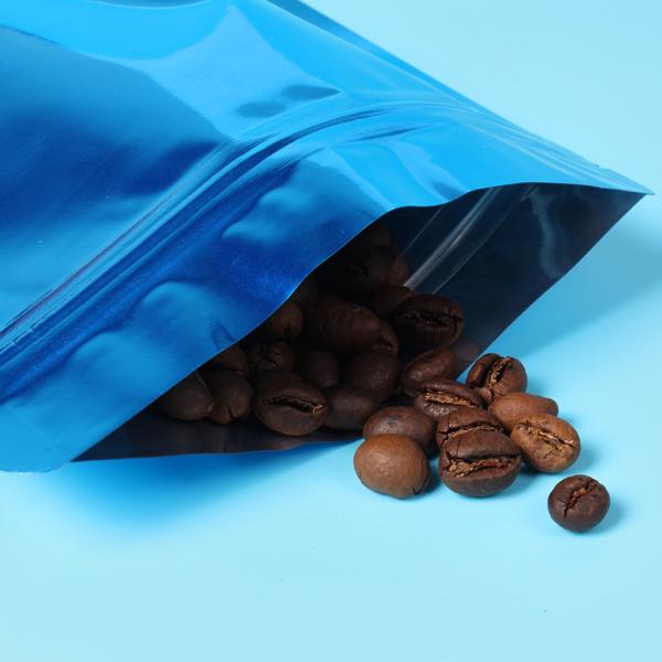 Quality Food Grade Tea Packaging Bags , Laminated Moisure Proof Foil Coffee Bags With for sale