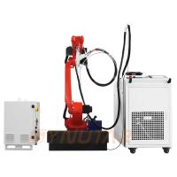 Quality Six-axis Industrial Robot Laser Welding Machine Programmable Remote Control for sale