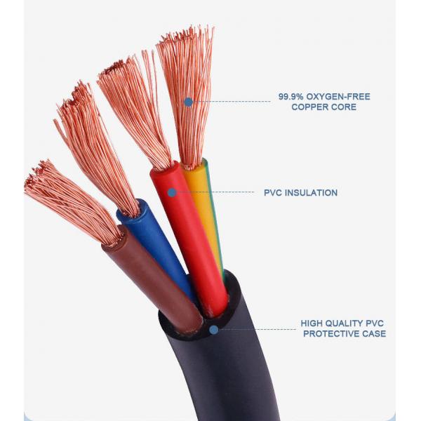 Quality International Standard Flexible Electrical Wire Household Electrical Cable 100M for sale