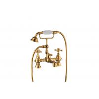 Quality Classical Double Handle Bath Shower Mixer With 3 Years Warranty for sale