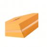 China Hard Paper Gift Box Packaging with Gold Satin Lined factory