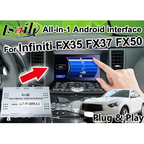 Quality All-in-1 Android Auto Interface for Infiniti FX 35 FX37 FX50 Integration GPS for sale