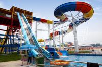 China Colorful Aqua Park Equipment , Family Rafting Water Slide For Large Water Park factory