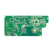 Quality FR4 BGA Quick Turn PCB Boards 6 Layer 8mil Green Solder Mask Big Au Area for sale