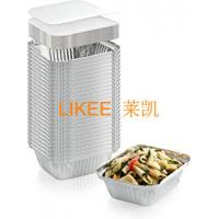 China Oven Microwave Aluminium Foil Food Container For Picnic factory