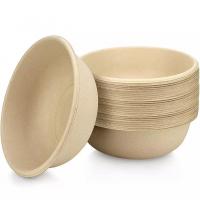 china 100% Biodegradable Paper Bowls For Hot And Appetizers Household Food Containers Disposable Bowls