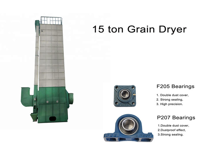 Quality High Drying Speed Soybean Grain Dryer , 15 Ton Agricultural Dryer Machine for sale
