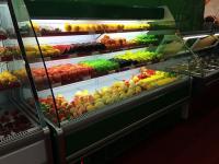 China Commercial Upright Display Fridge , Remote Multi deck Chiller 10m Length factory