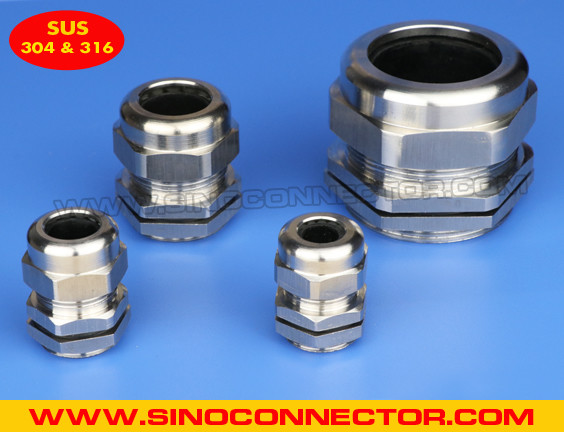 Quality IP68 Watertight Cable Gland BSP1/2" (Ø 10-14mm) Stainless Steel AISI 304, AISI for sale