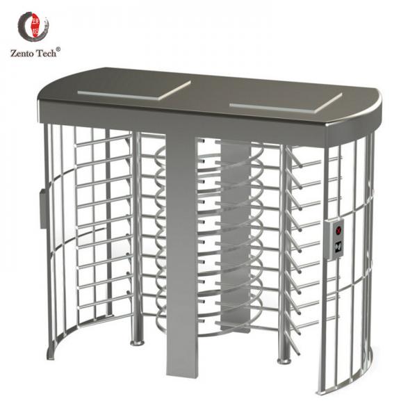 Quality 2mm SUS 304 Automatic Systems Turnstiles Full Height Gate 550mm for sale