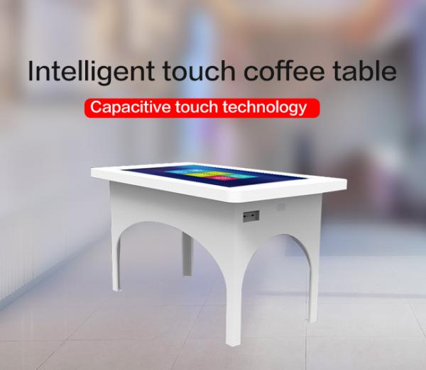 Intelligent Conference Restaurant Interactive Top Smart Digital Multi-Function LCD Indoor Monitor Touch Coffee Table