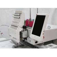 China High Performance Single Head Embroidery Machine / Patch Embroidery Machine factory