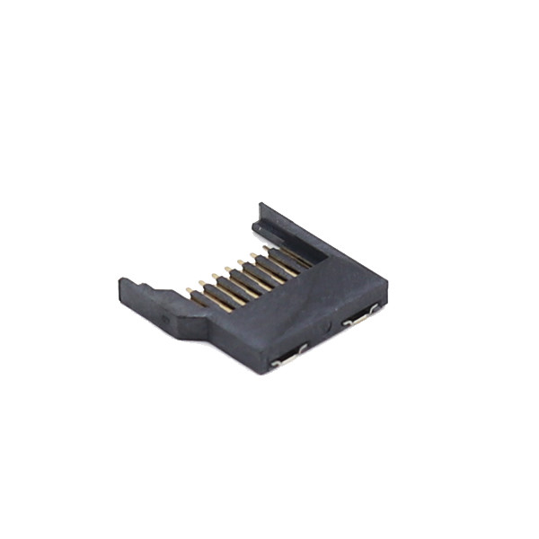 Quality 8p T Flash Connector Memory Card Socket With Copper Alloy Terminal ROHS for sale
