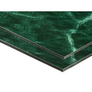 Quality Curtain Wall AA1100 4mm Marble Aluminum Composite Panel for sale