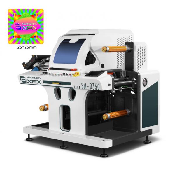 Quality Industries Small Laser Label Die Cutting Machine 1000m Max Rewinding for sale