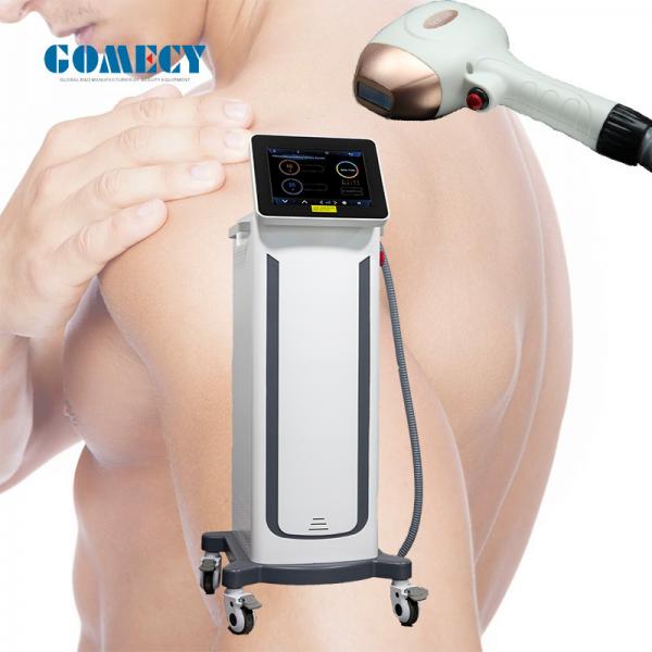 Quality 808nm Diode Laser Machine 4 Wavelengths Hair Removal Permanent Machine 1-200J/Cm2 for sale