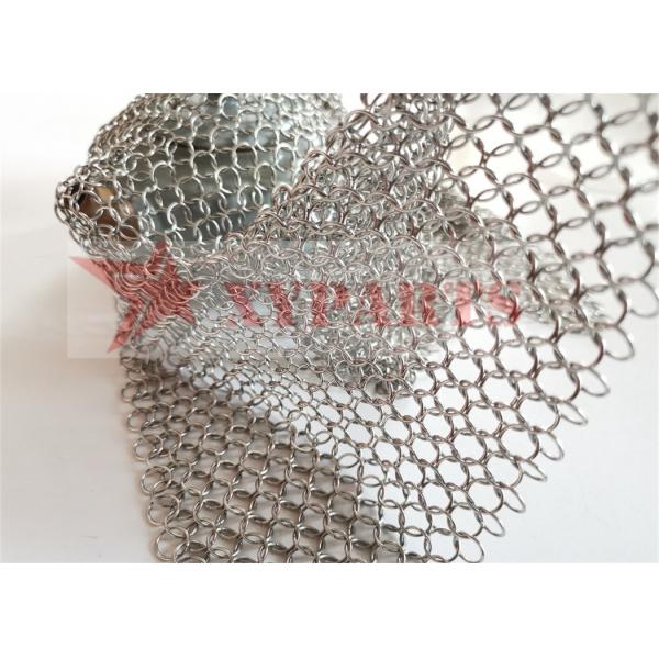 Quality Easy Installation Welded Wire Ring Mesh For Decorative Curtain Wall for sale