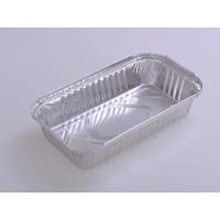 China Odorless Aluminium Foil Containers With Lids 158 * 106 * 28.5mm Environment Friendly factory
