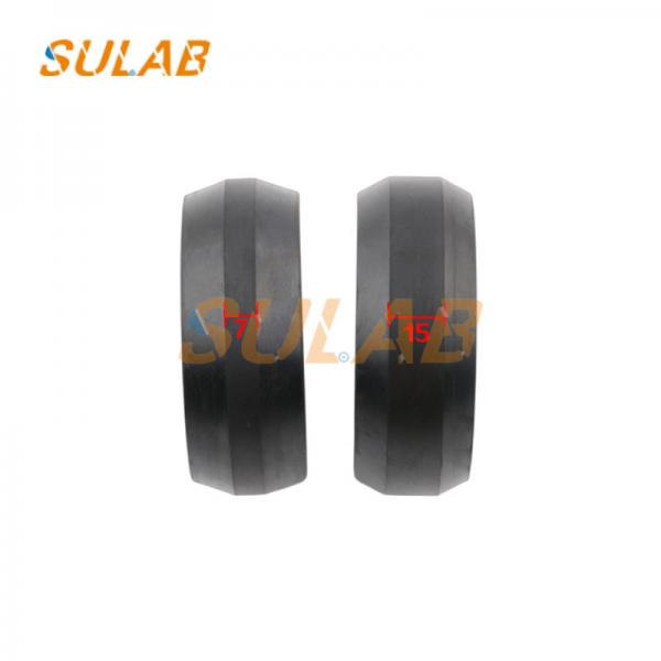 Quality Toshiba Elevator Wheel Roller Guide Shoe 70 X 25 X 6202 / 90 X 30 X 6202 for sale