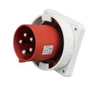 China Industrial IEC 60309 2 Waterproof Plug Socket 5 Pole 6 H Earth Position factory