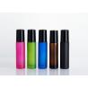 China Frosted Essential Oil Glass Bottles 5ml 7ml 8ml 10ml With Plastic Roller Ball factory