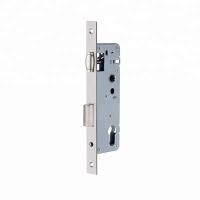 China SS304 Material Door Lock Cylinder , Mortise Lock Body 85mm Center Distance Durable factory