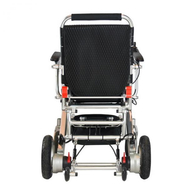 Quality Aluminum Handicapped Foldable Power Electric Wheelchair 6km/H for sale