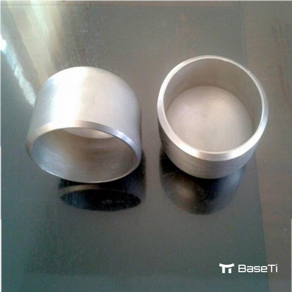 Quality Oval Custom Titanium Pipe Fitting Tube End Plug Corrosion Resistance For for sale